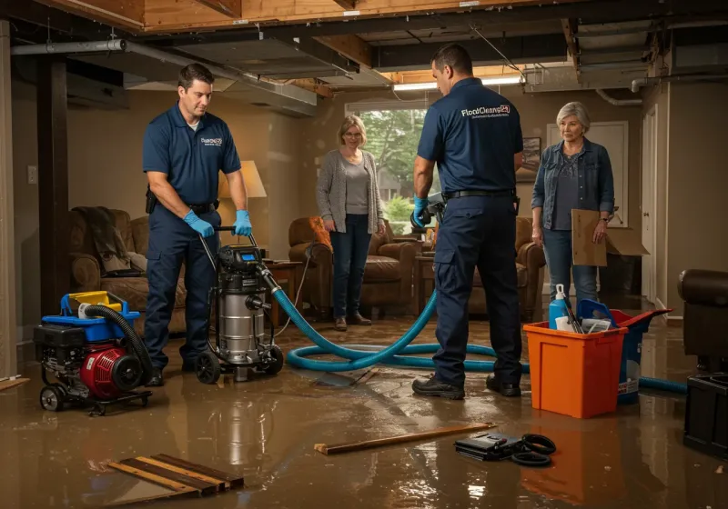 Basement Water Extraction and Removal Techniques process in Uniontown, PA